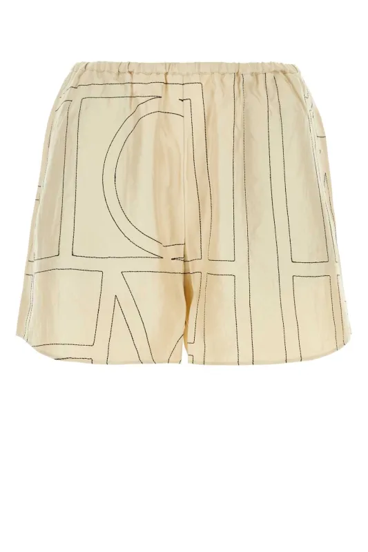 BEIGE SILK SHORTS sold by Lord & Taylor
