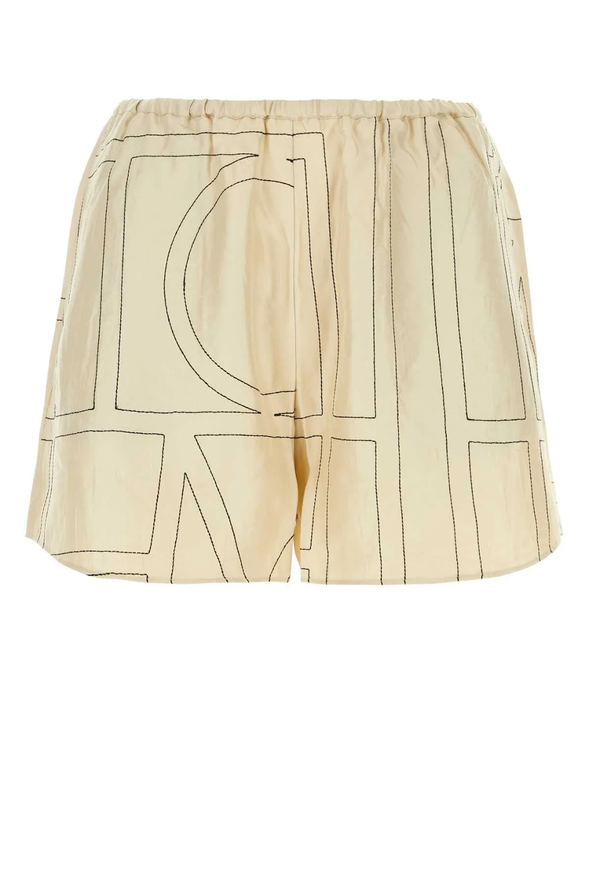 BEIGE SILK SHORTS sold by Lord & Taylor