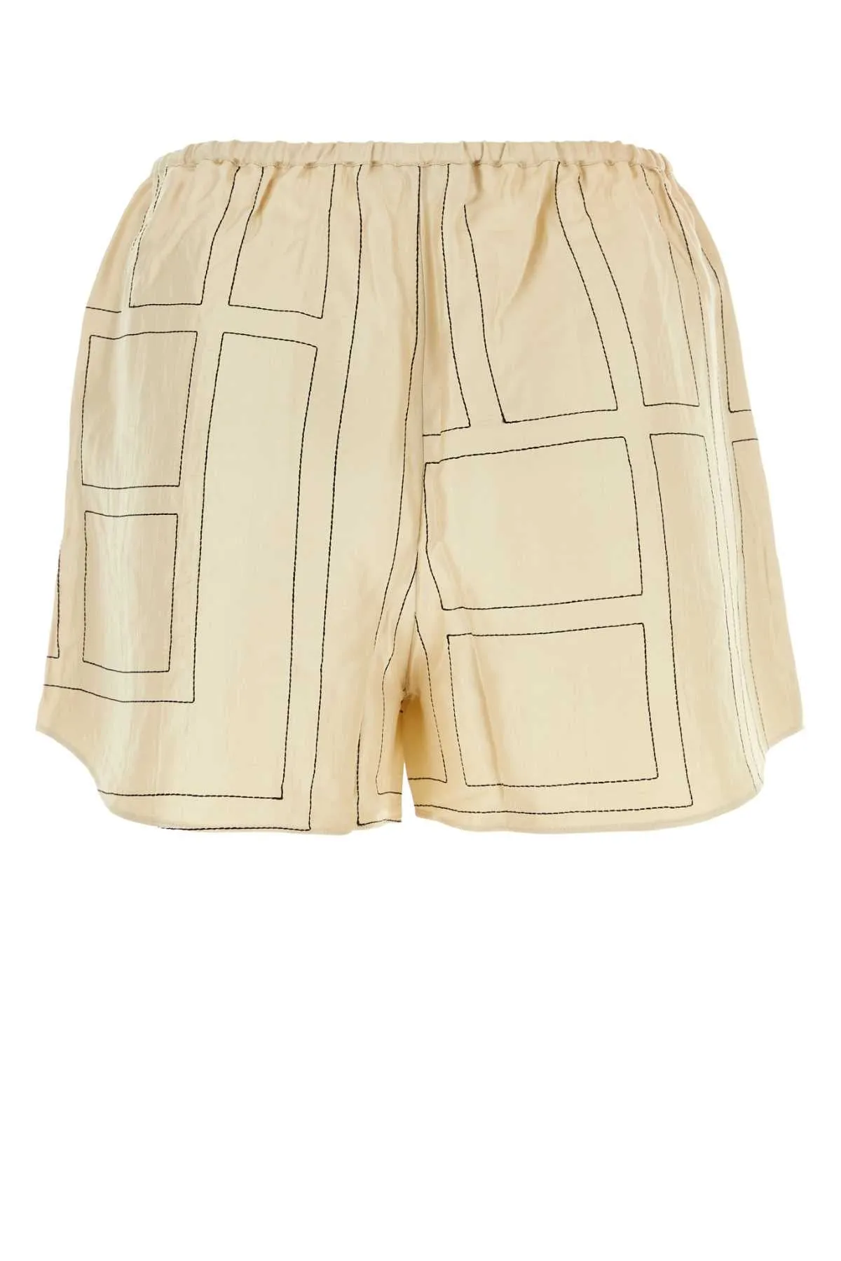 BEIGE SILK SHORTS sold by Lord & Taylor product image thumbnail 2