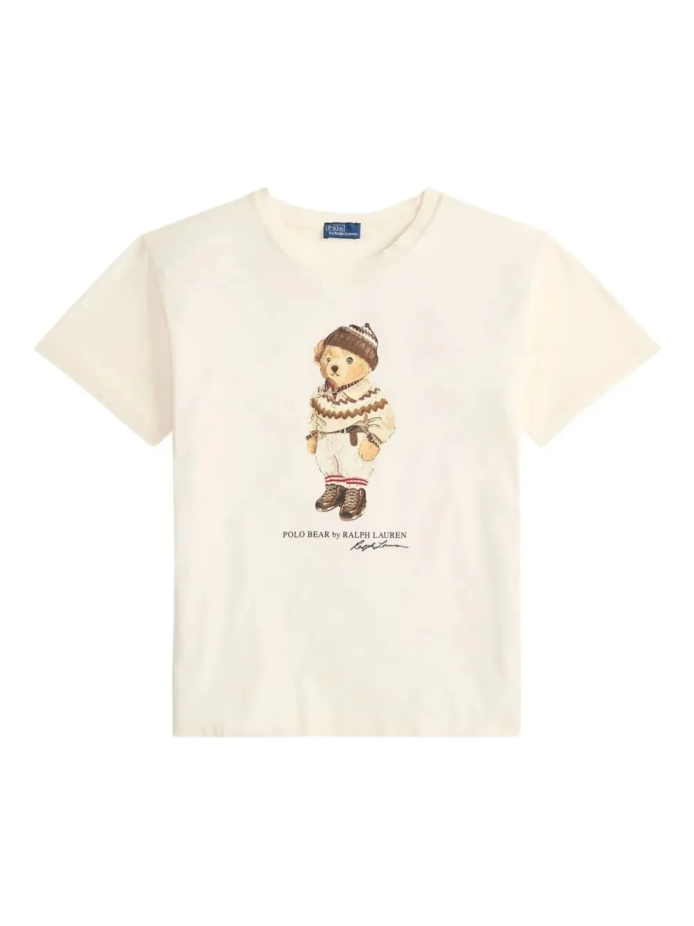 IVORY COTTON T-SHIRT sold by Lord & Taylor