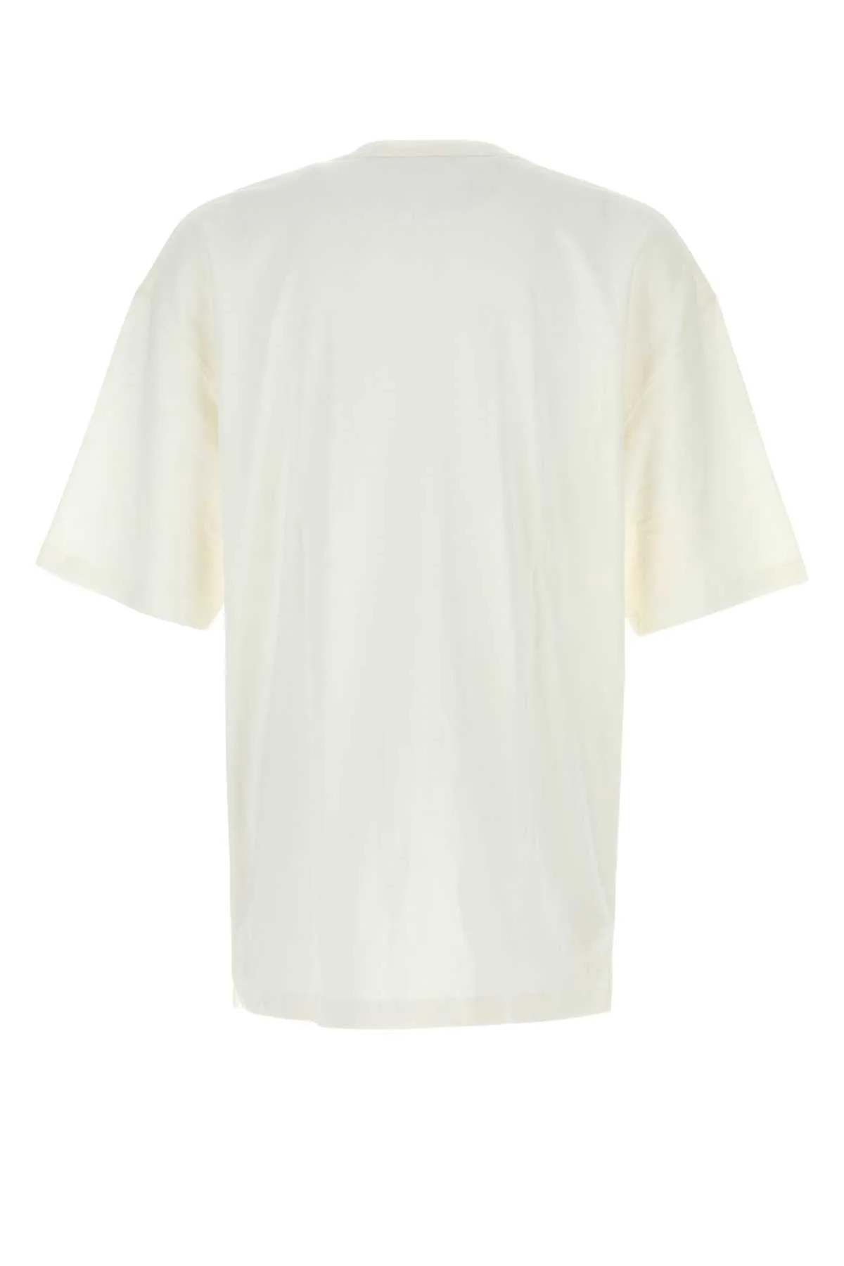 WHITE COTTON BLEND BOXY OVERSIZE T-SHIRT sold by Lord & Taylor product image thumbnail 2