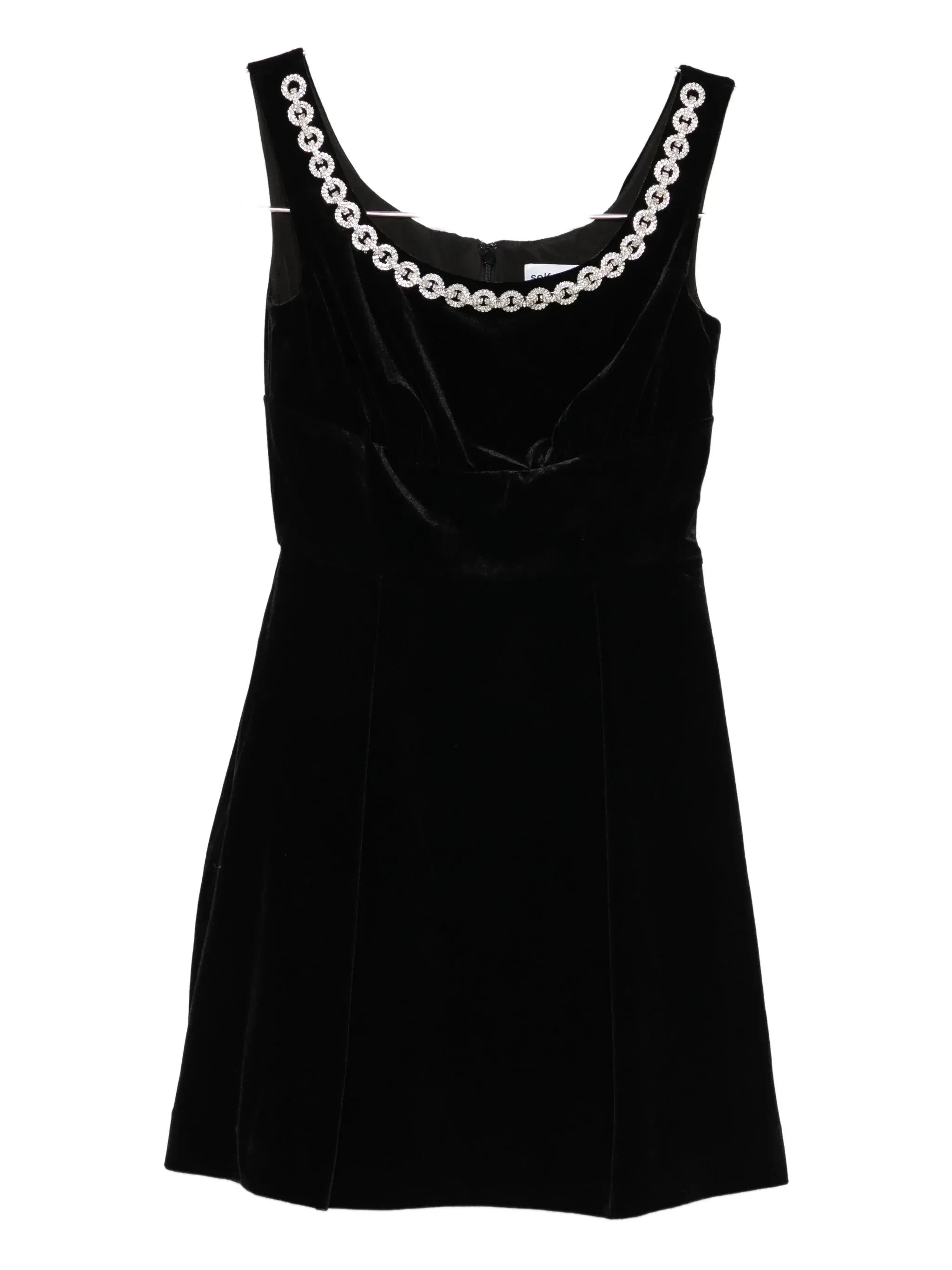 VELVET EMBELLISHED MINI DRESS sold by Lord & Taylor