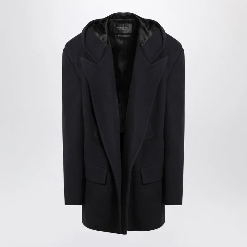 NAVY BLUE COAT WITH HOOD sold by Lord & Taylor