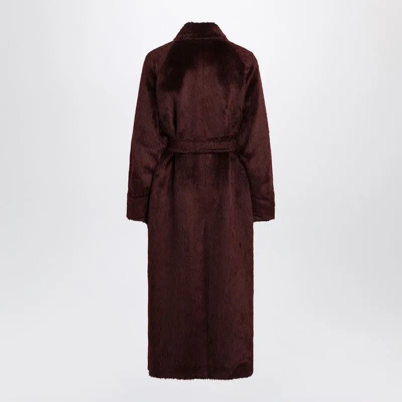 CHERRYCOLORED ALPACA AND WOOL COAT sold by Lord & Taylor product image thumbnail 2