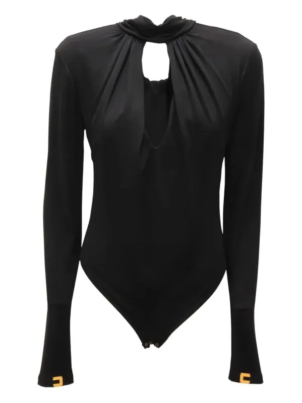 LONG-SLEEVE BODYSUIT WITH A KEYHOLE NECKLINE made by Lord & Taylor