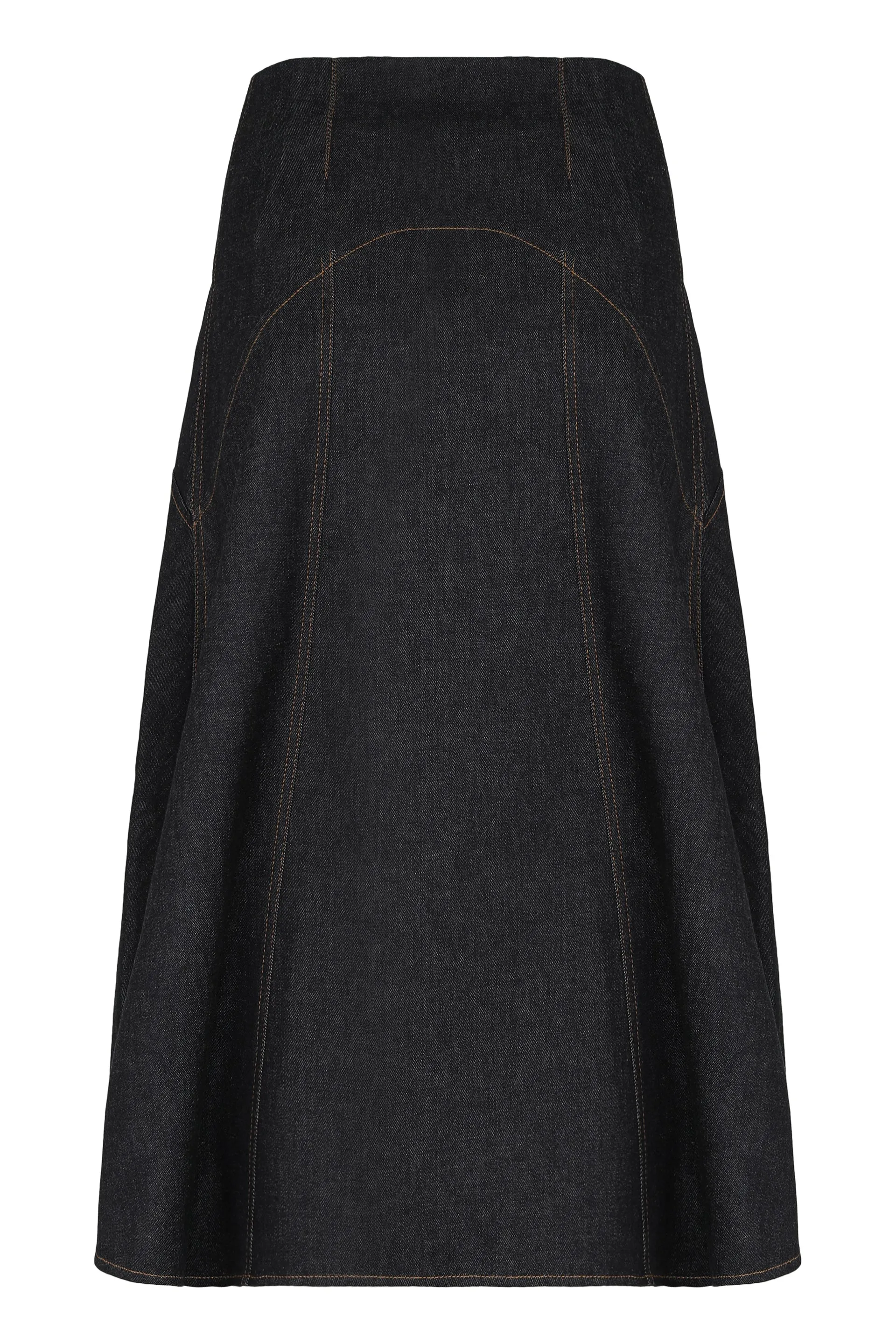 FLARED DENIM SKIRT “LA JUPE TRIANGLE DE-NÎMES” sold by Lord & Taylor product image thumbnail 2