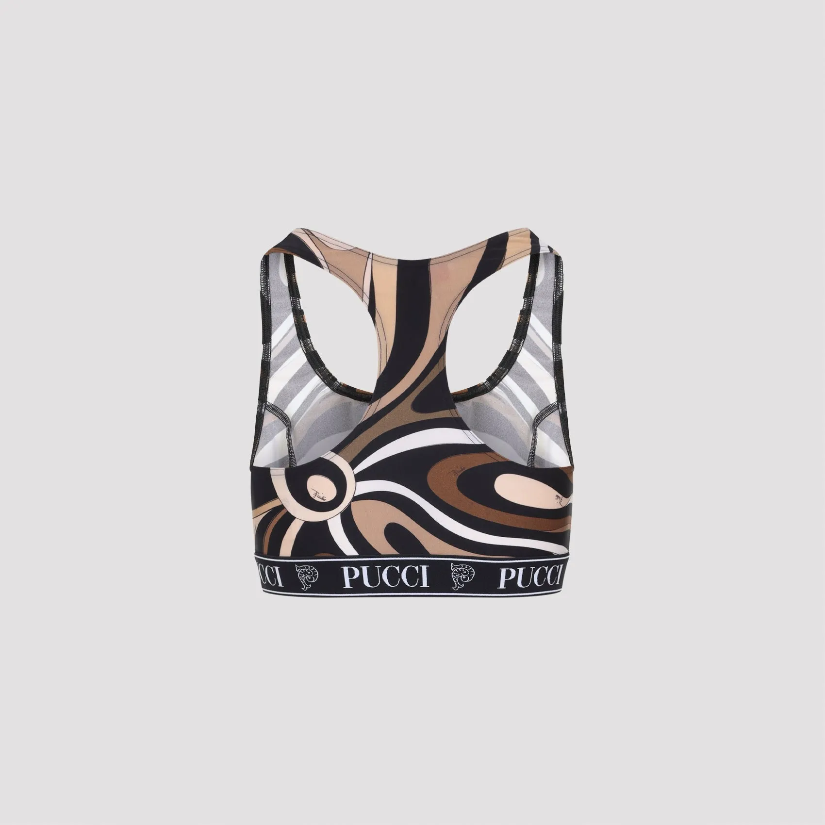 PRINTED GYM BRA sold by Lord & Taylor product image thumbnail 3