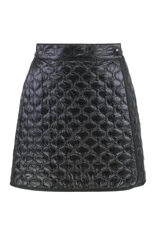 PADDED MINI SKIRT WITH CHECKED QUILTING sold by Lord & Taylor