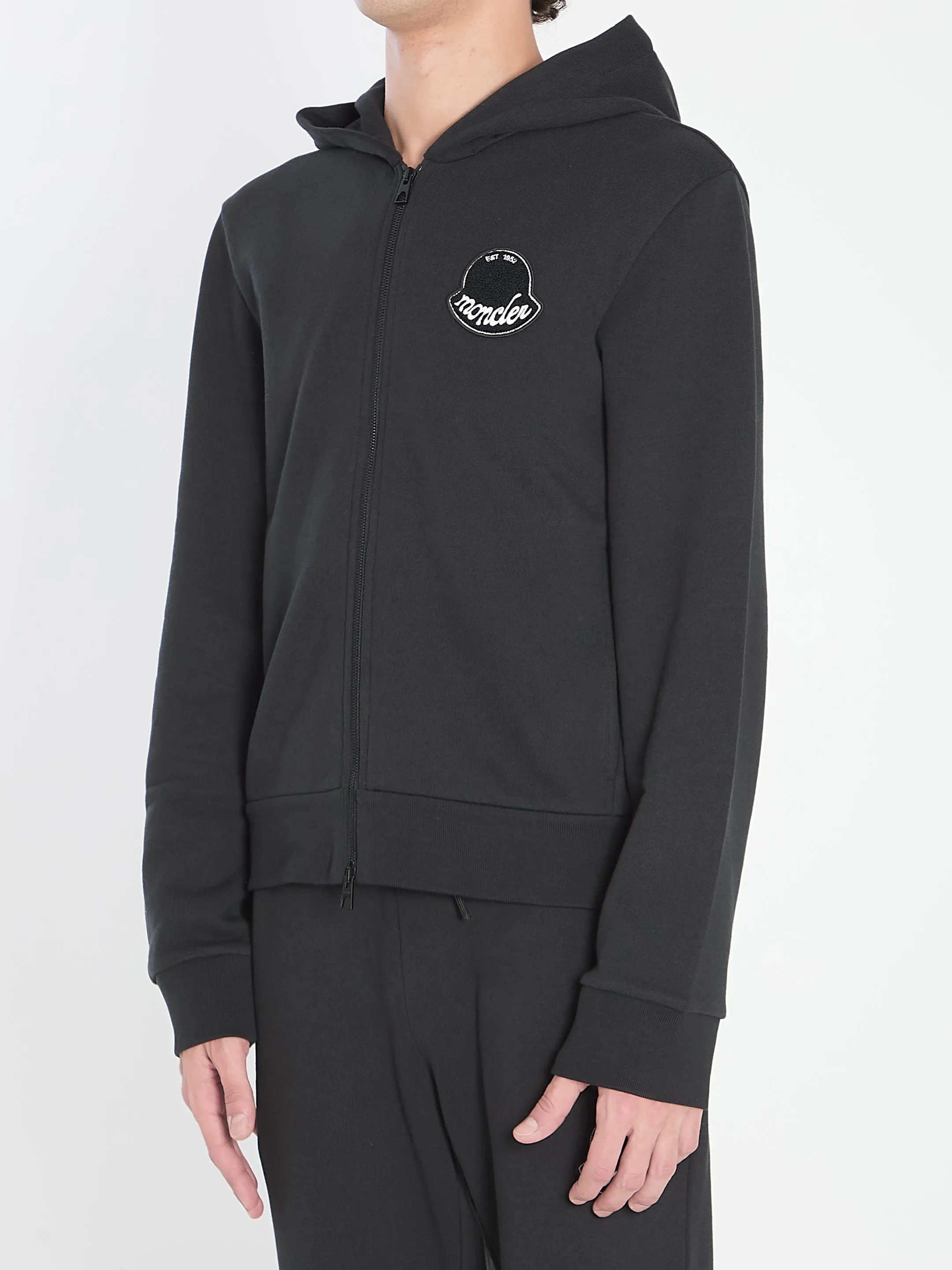 BRANDED HOODIE WITH ZIP sold by Lord & Taylor product image thumbnail 2