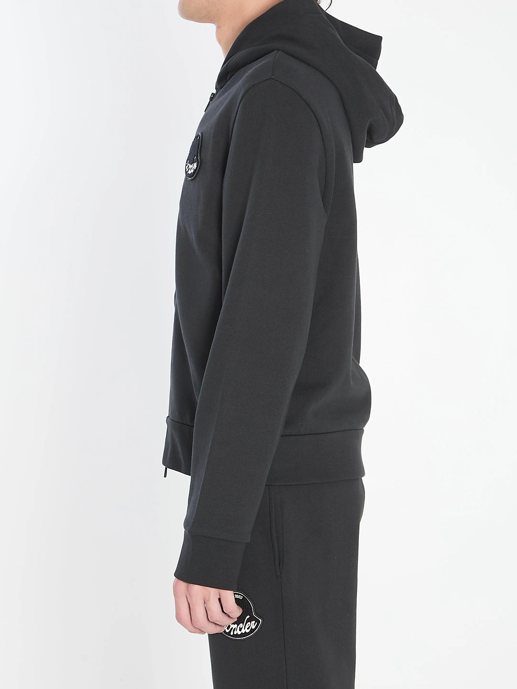 BRANDED HOODIE WITH ZIP sold by Lord & Taylor product image thumbnail 3