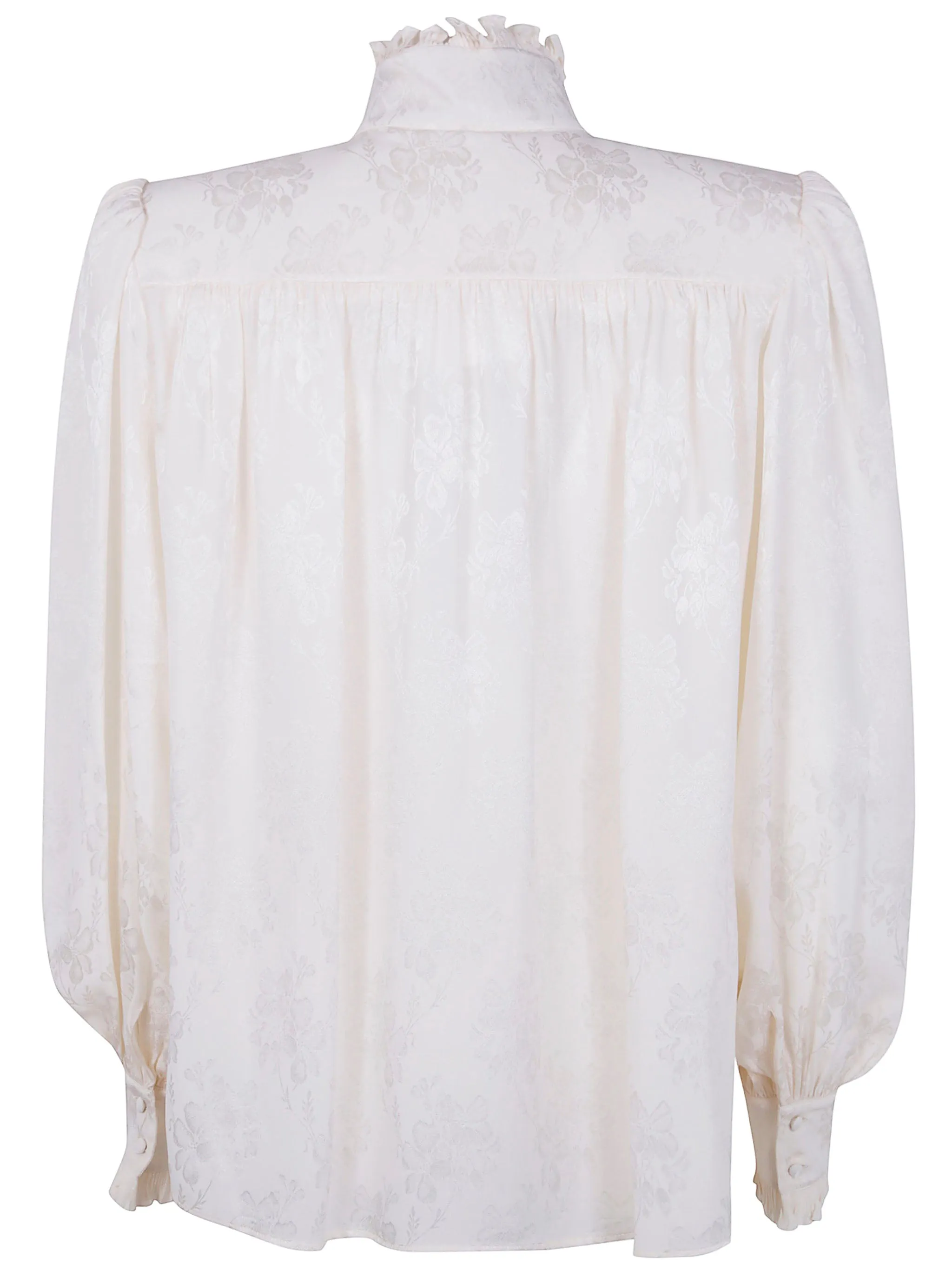 OVERSIZED SILK JACQUARD BLOUSE sold by Lord & Taylor product image thumbnail 2