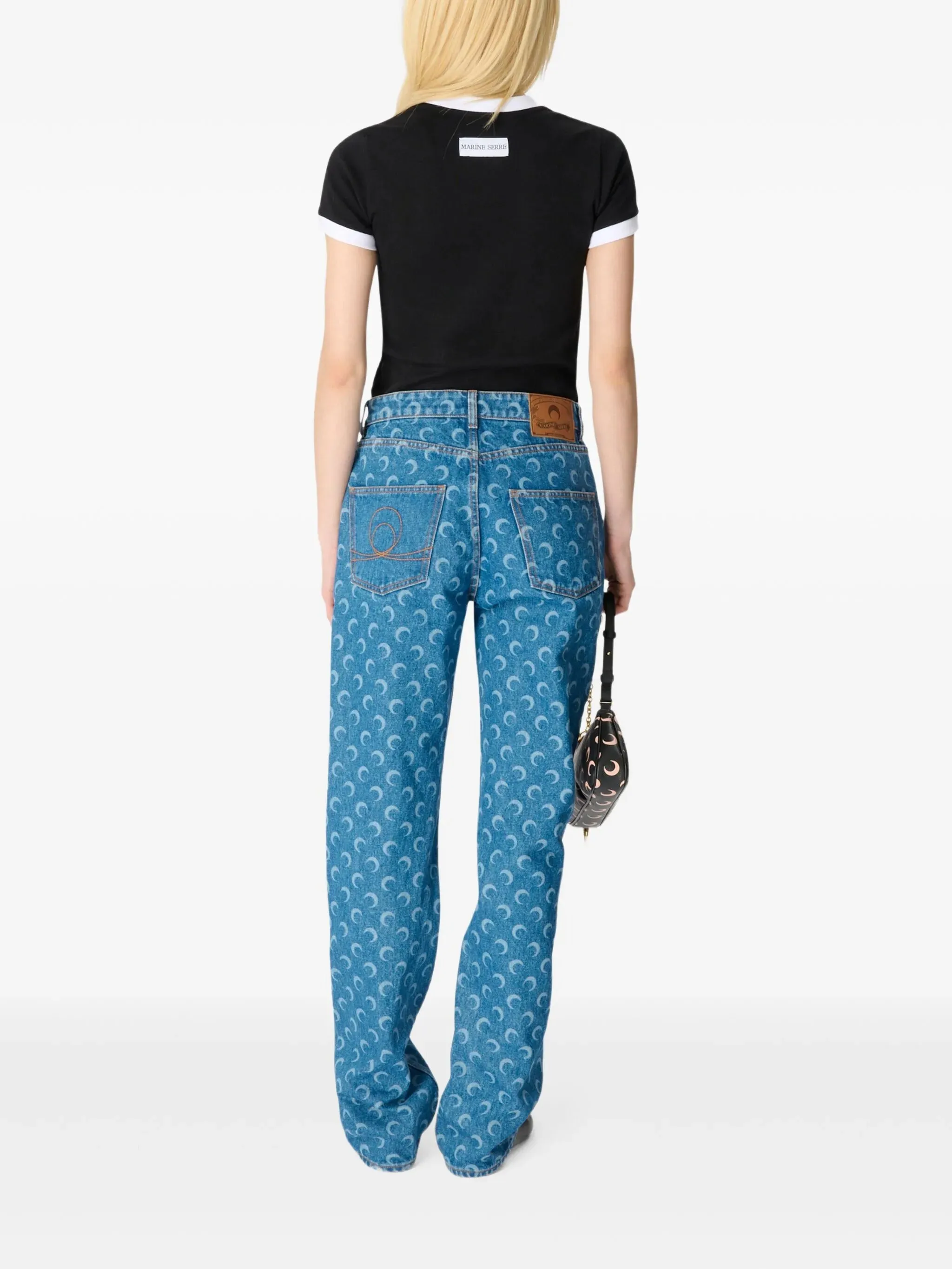 MOON DENIM COTTON JEANS sold by Lord & Taylor product image thumbnail 2