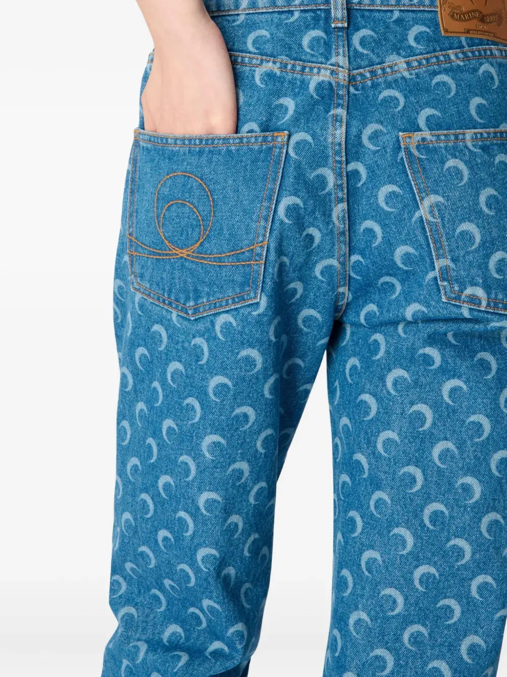 MOON DENIM COTTON JEANS sold by Lord & Taylor product image thumbnail 3
