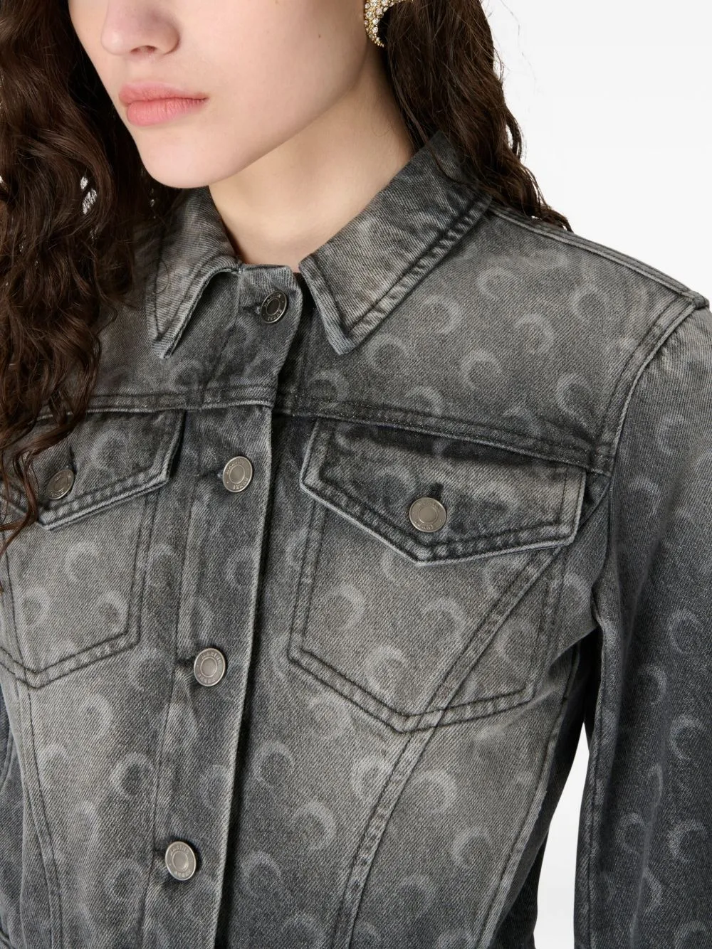 MOON DENIM JACKET sold by Lord & Taylor product image thumbnail 4