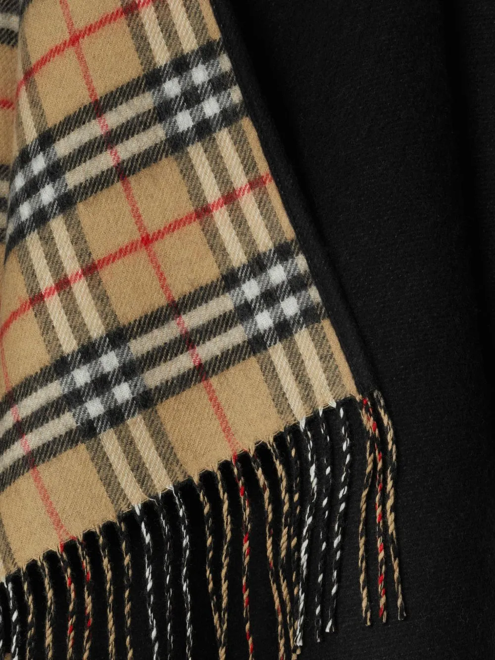 REVERSIBLE PLAID CAPE sold by Lord & Taylor product image thumbnail 4