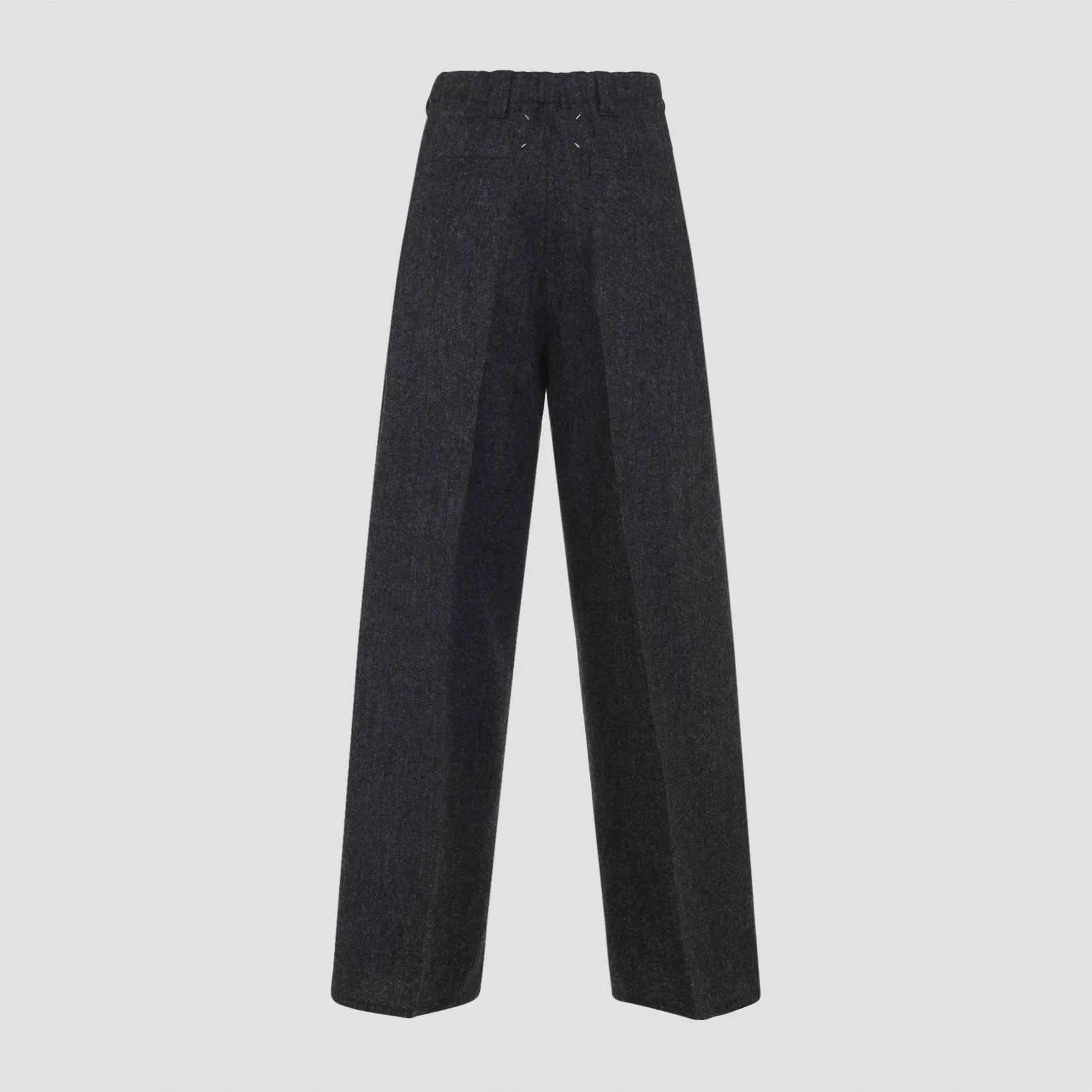 GREY WIDELEG WOOL TROUSERS sold by Lord & Taylor product image thumbnail 3