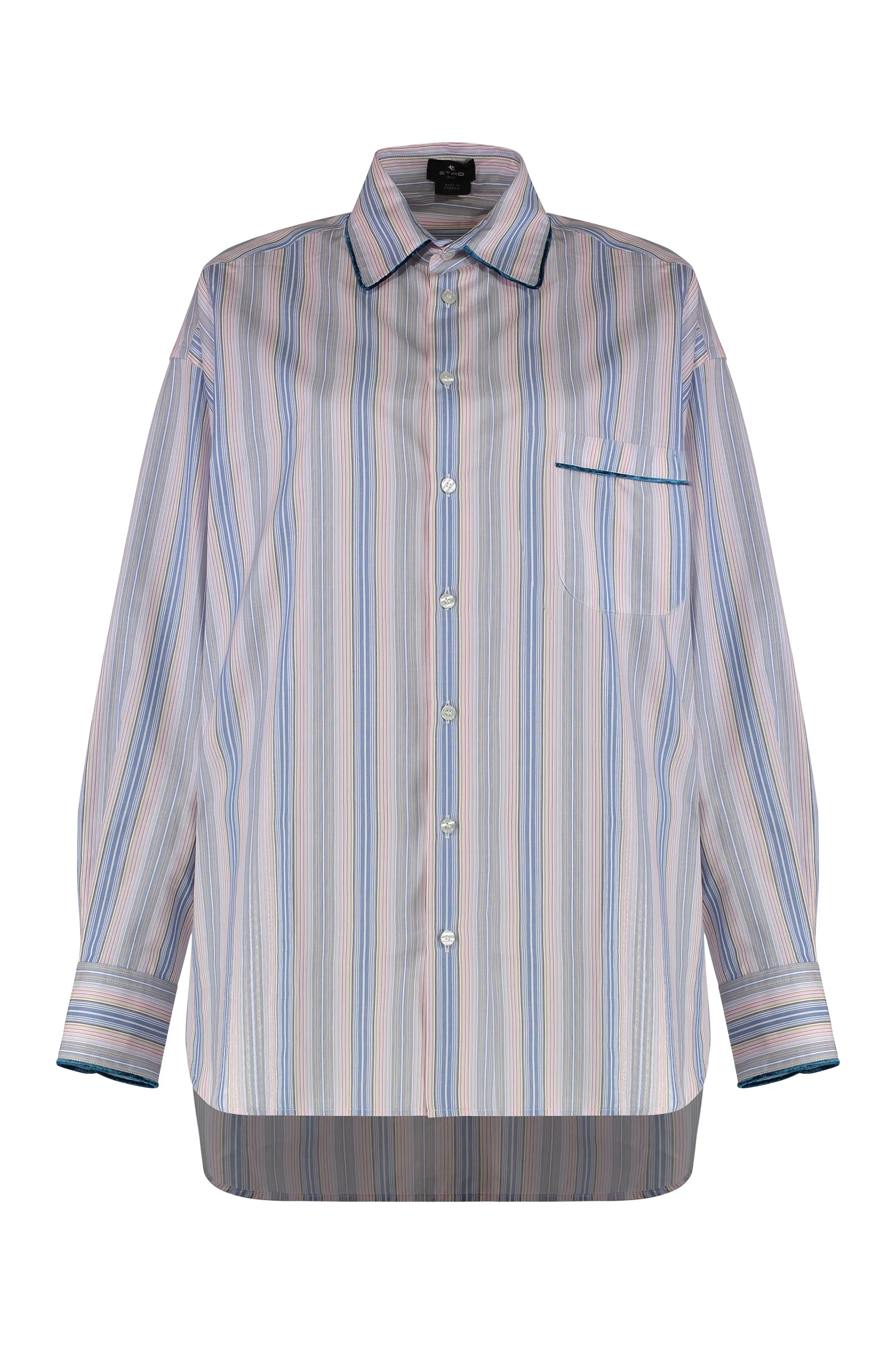 STRIPED POPLIN SHIRT sold by Lord & Taylor