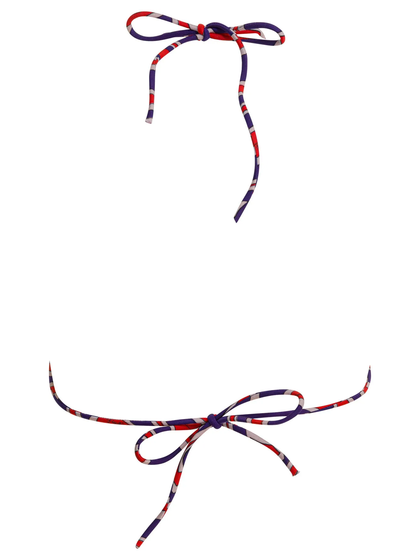 TRIANGLE BIKINI TOP WITH STAMBA LABIRINTO sold by Lord & Taylor product image thumbnail 2