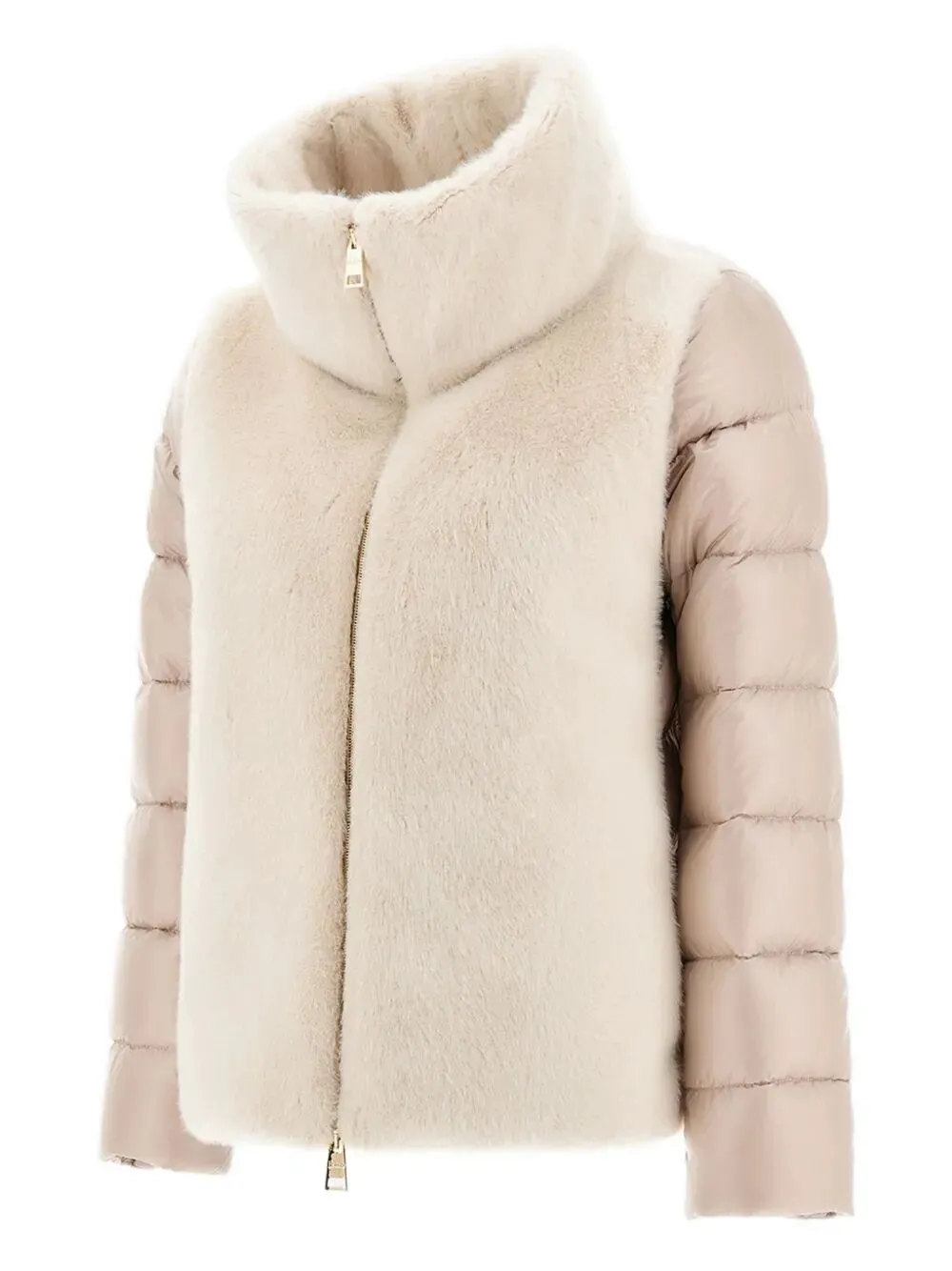 FAUX FUR-INSERTS ULTRALIGHT PADDED JACKET sold by Lord & Taylor product image thumbnail 3