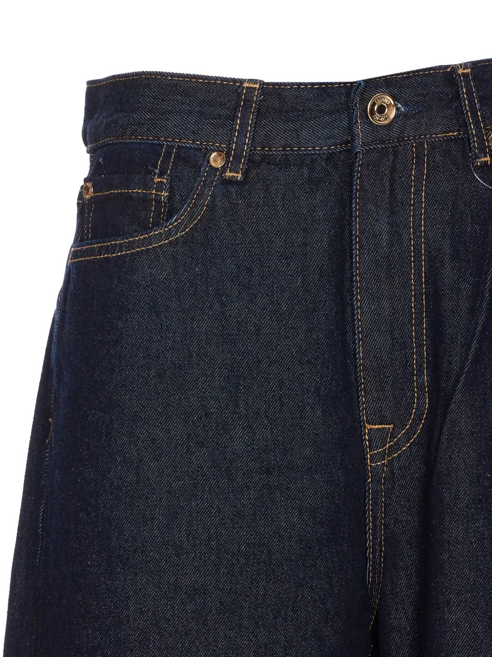 DARK DENIM BAGGY JEANS sold by Lord & Taylor product image thumbnail 4