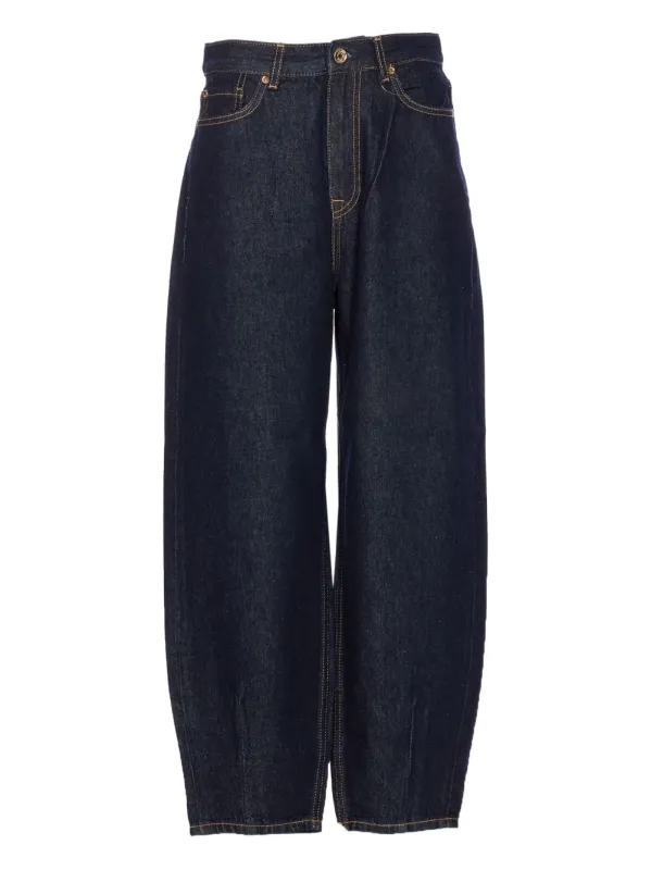DARK DENIM BAGGY JEANS sold by Lord & Taylor