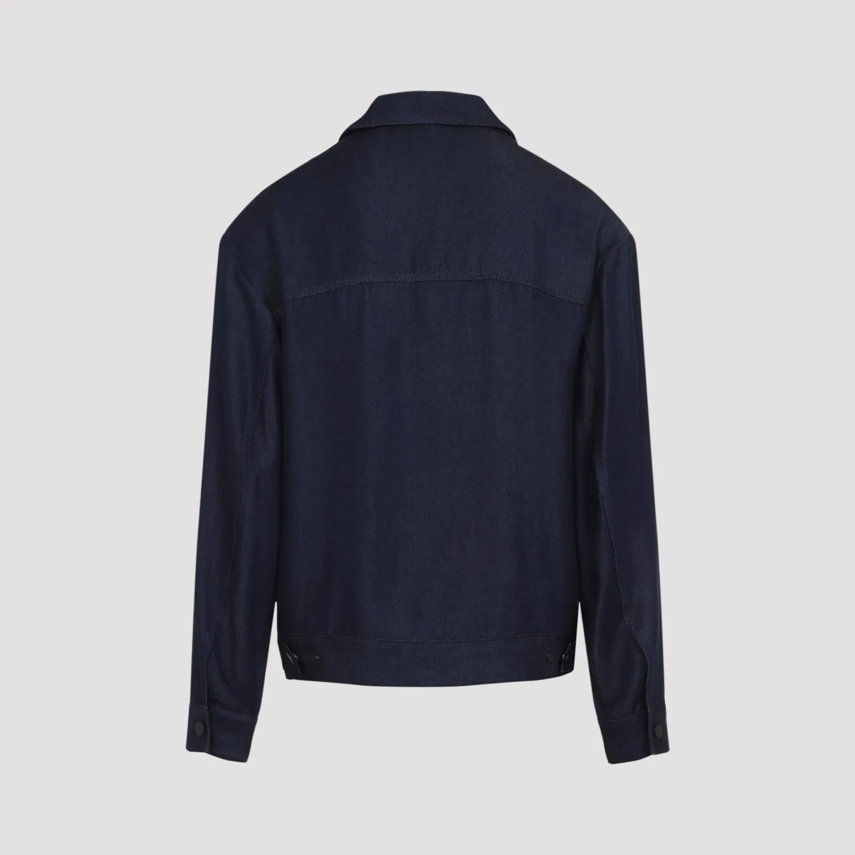 BLUE VISCOSE JACKET sold by Lord & Taylor product image thumbnail 4
