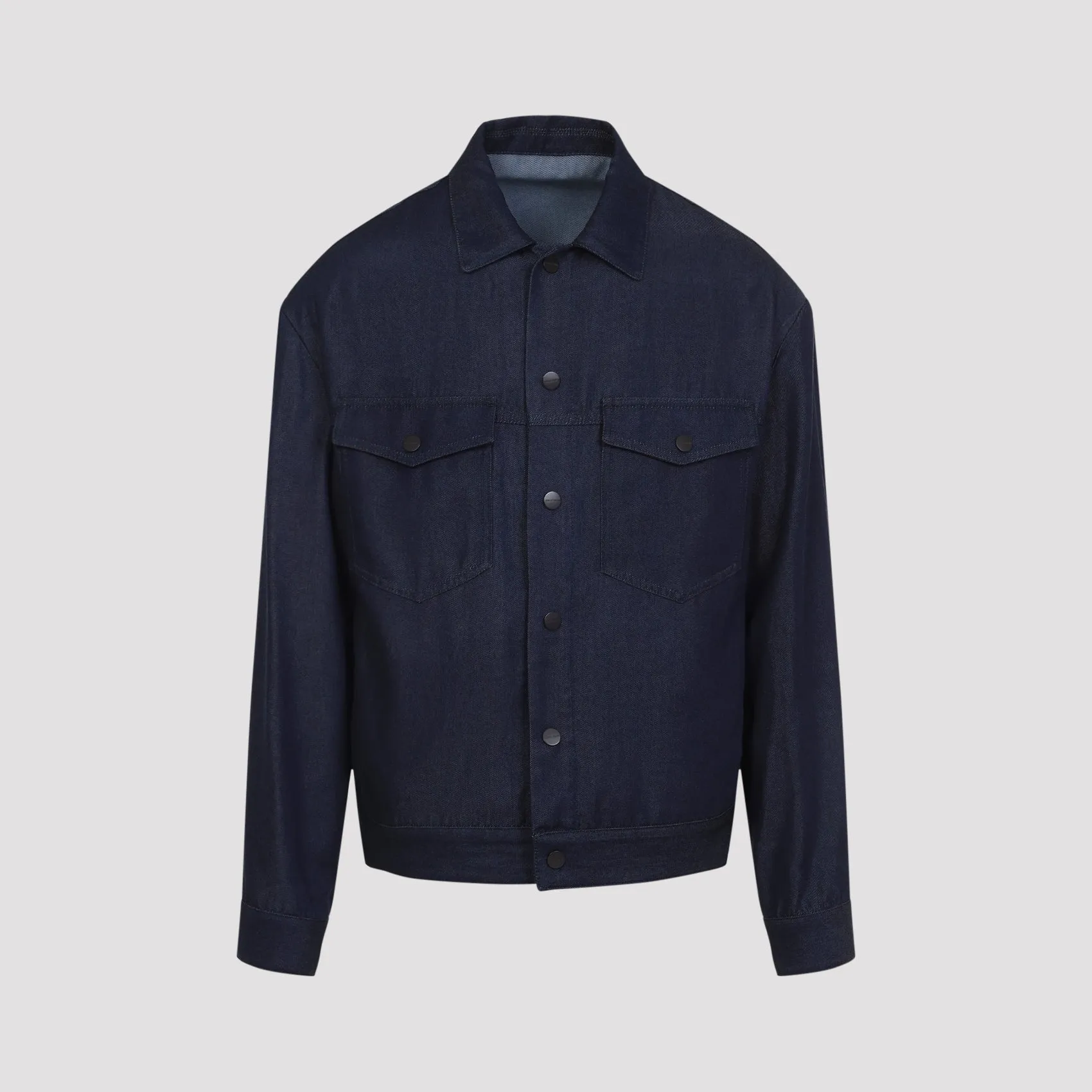 BLUE VISCOSE JACKET sold by Lord & Taylor