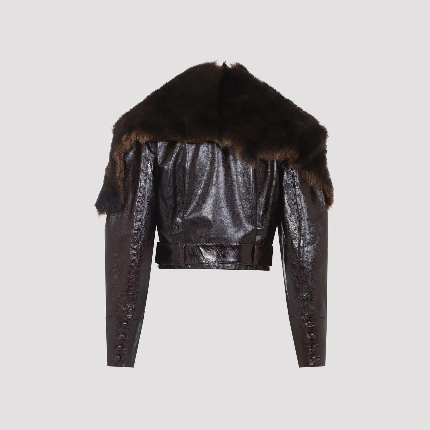 BROWN COW LEATHER JACKET sold by Lord & Taylor product image thumbnail 4