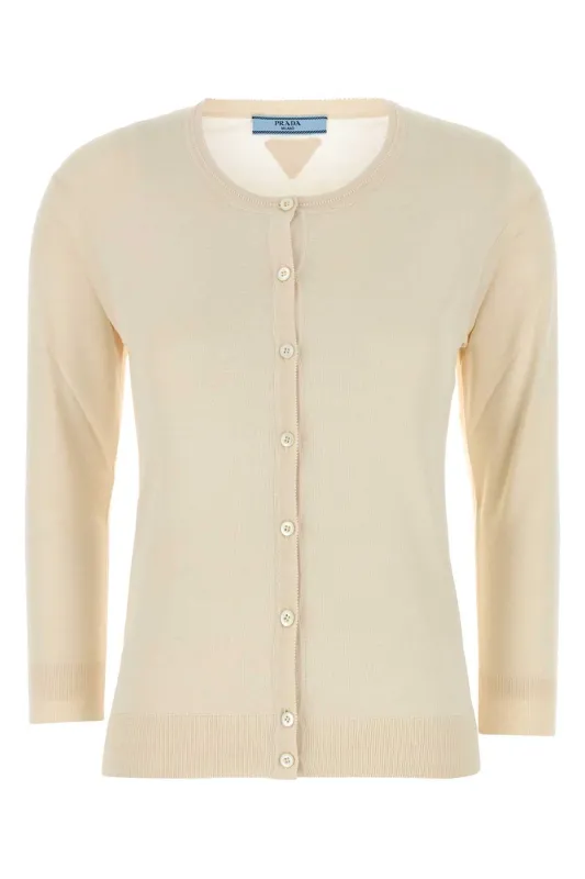 SAND SILK BLEND CARDIGAN sold by Lord & Taylor