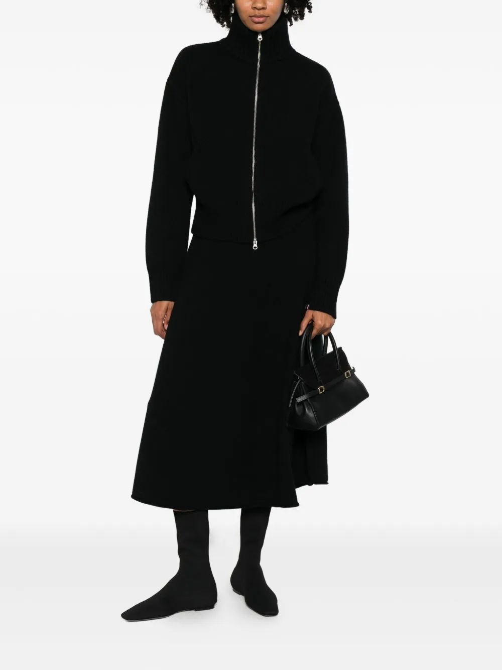 CASHMERE ZIPPED CARDIGAN sold by Lord & Taylor product image thumbnail 5