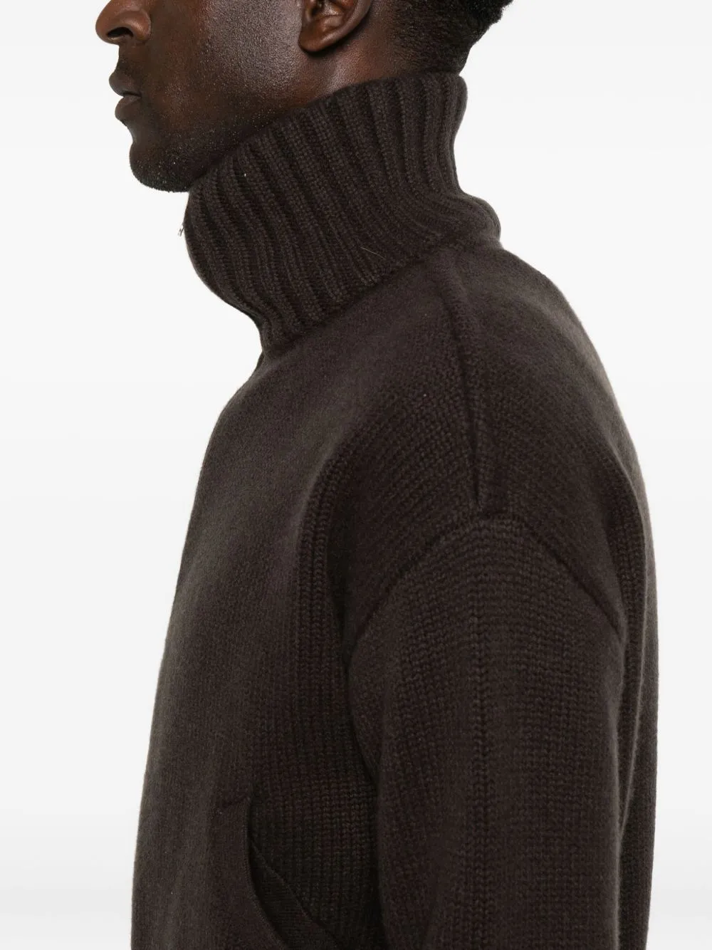 CASHMERE ZIPPED CARDIGAN sold by Lord & Taylor product image thumbnail 3