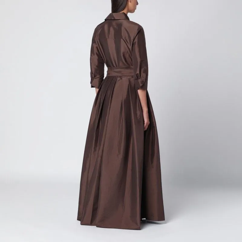 JULIP BELTED DRESS IN CHOCOLATE COLOUR sold by Lord & Taylor product image thumbnail 2