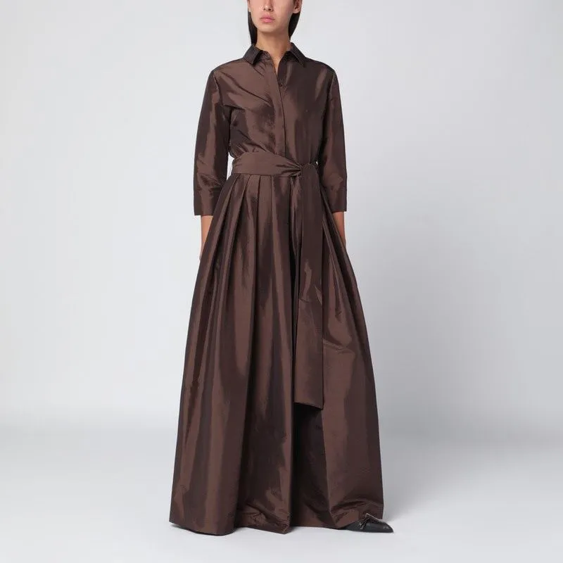 JULIP BELTED DRESS IN CHOCOLATE COLOUR sold by Lord & Taylor