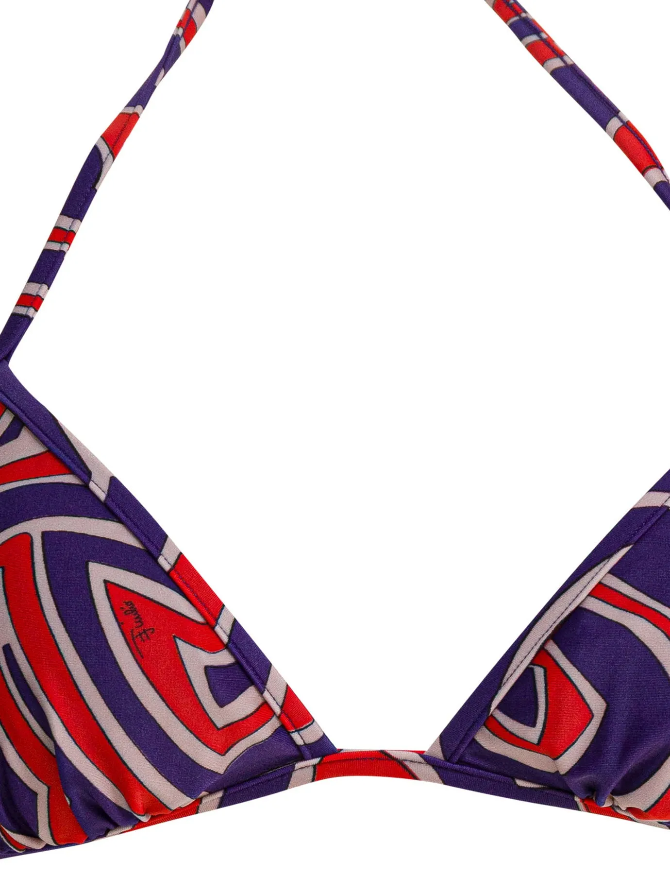 LABIRINTO PRINT TRIANGLE BIKINI TOP sold by Lord & Taylor product image thumbnail 3