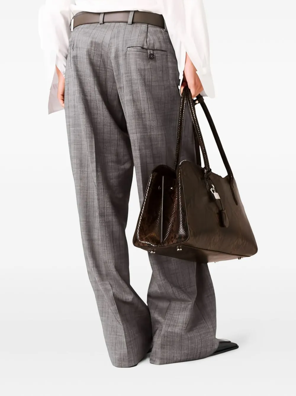 WOOL LOOSE TROUSERS sold by Lord & Taylor product image thumbnail 2