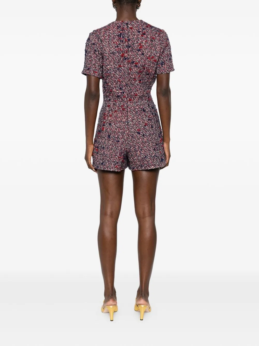 BOUCLÉ WOOL SHORT JUMPSUIT sold by Lord & Taylor product image thumbnail 4