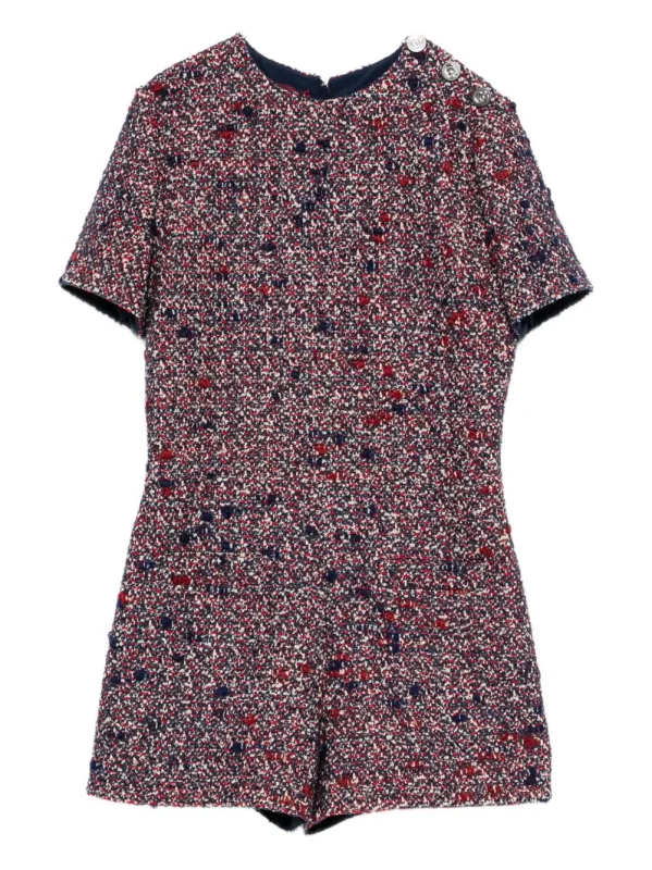 BOUCLÉ WOOL SHORT JUMPSUIT made by Gucci