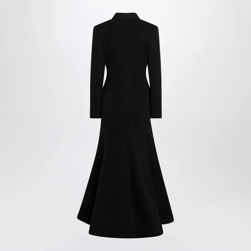 LONG BLACK WOOLBLEND COAT sold by Lord & Taylor product image thumbnail 2