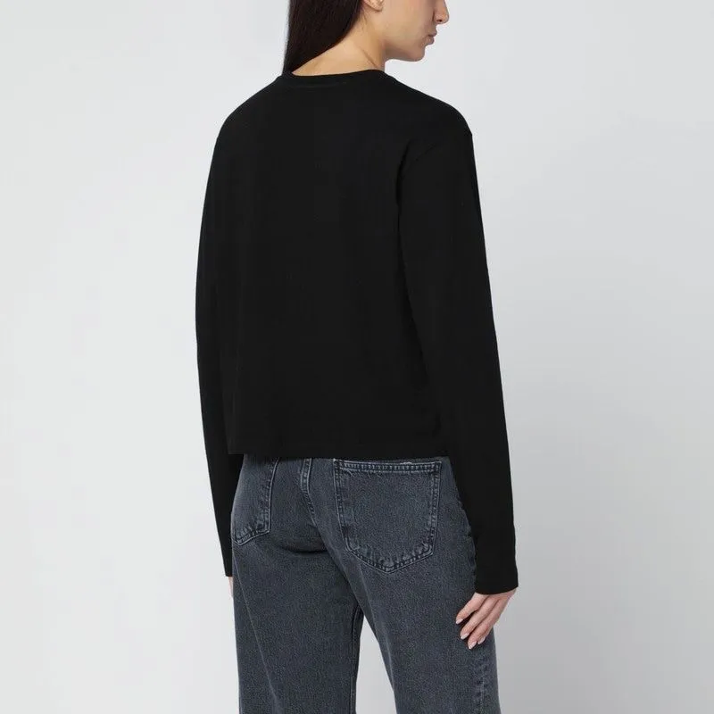 BLACK ORGANIC COTTON TOP sold by Lord & Taylor product image thumbnail 2