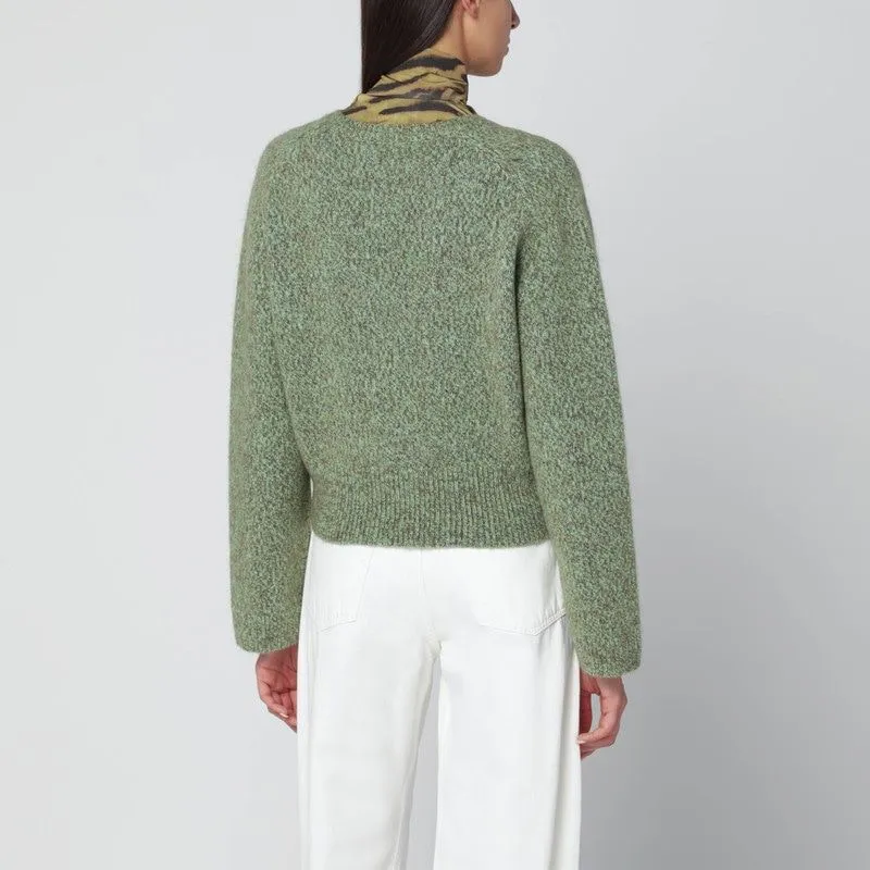 GREEN WOOLBLEND TEXTURED SWEATER sold by Lord & Taylor product image thumbnail 2