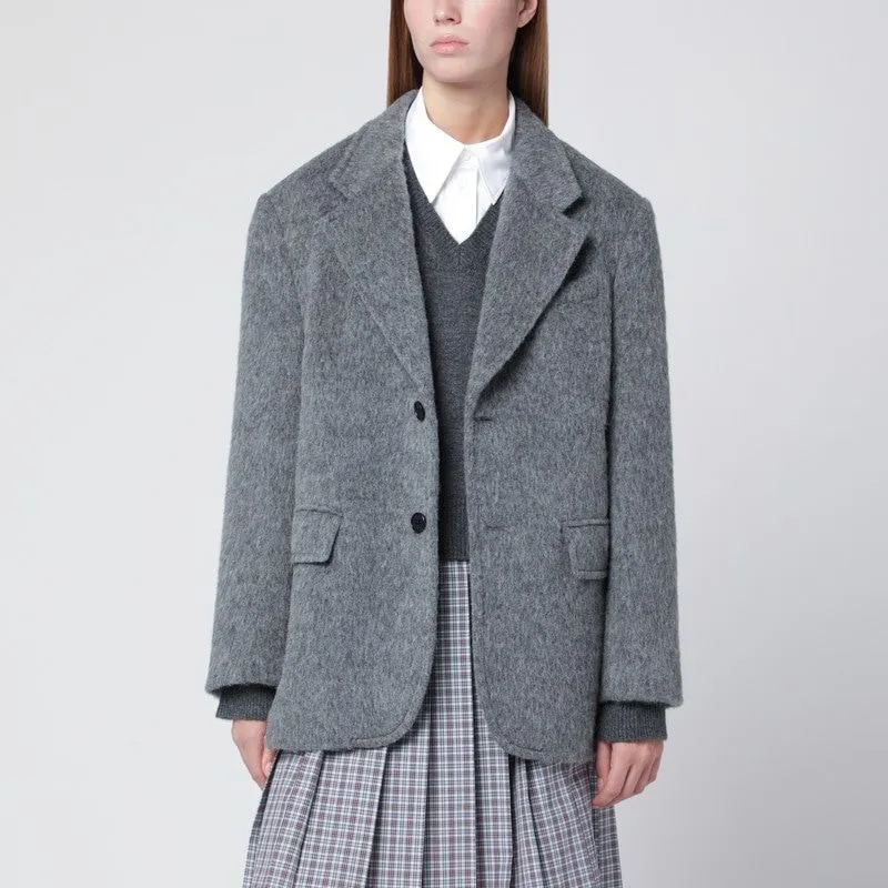 GREY MéLANGE WOOLBLEND JACKET sold by Lord & Taylor