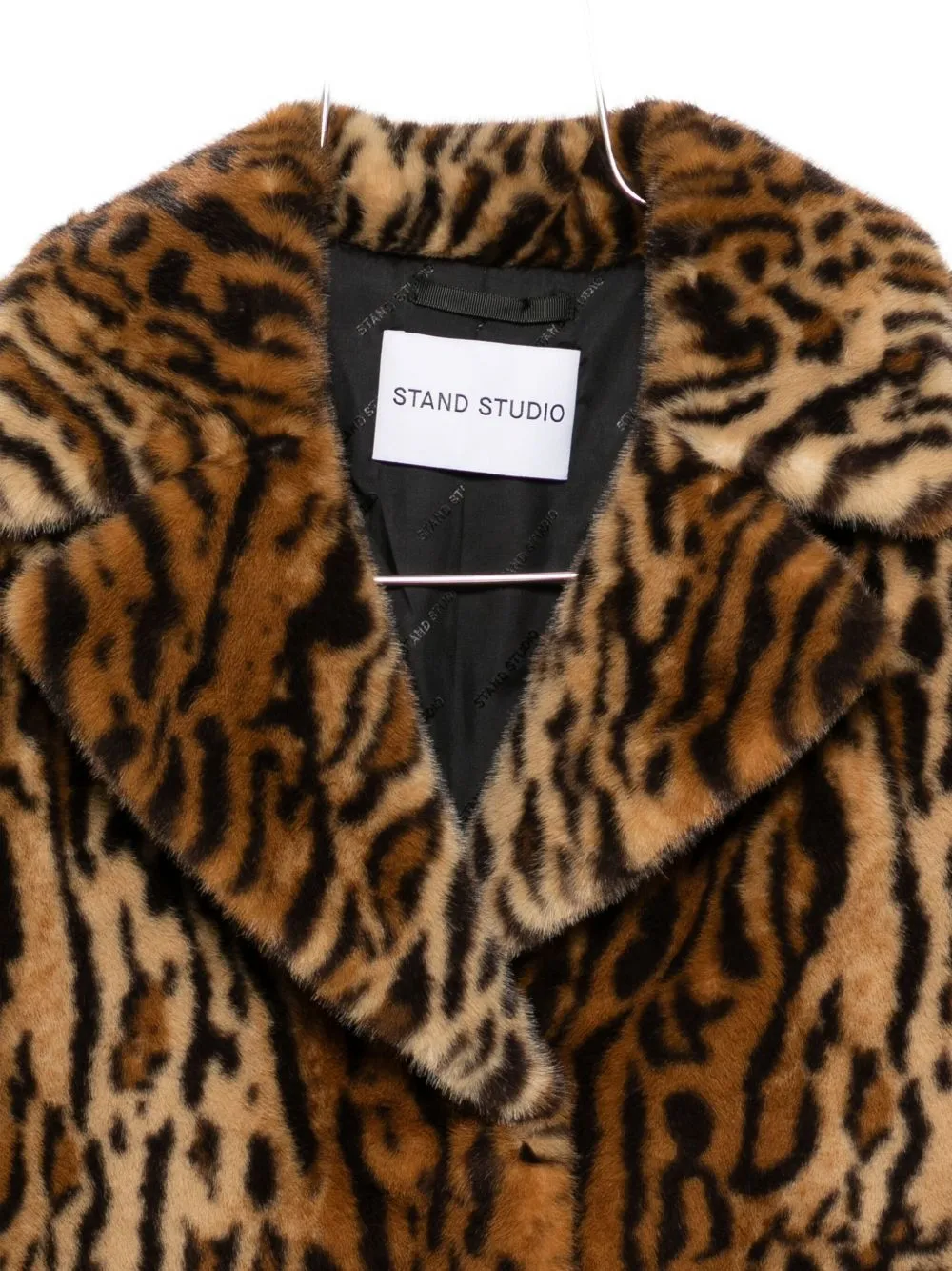 LEOPARDPRINT FAUXFUR COAT sold by Lord & Taylor product image thumbnail 4