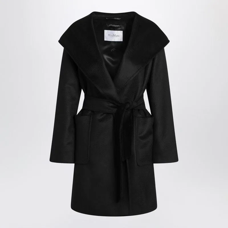 BLACK CAMEL WRAP COAT sold by Lord & Taylor