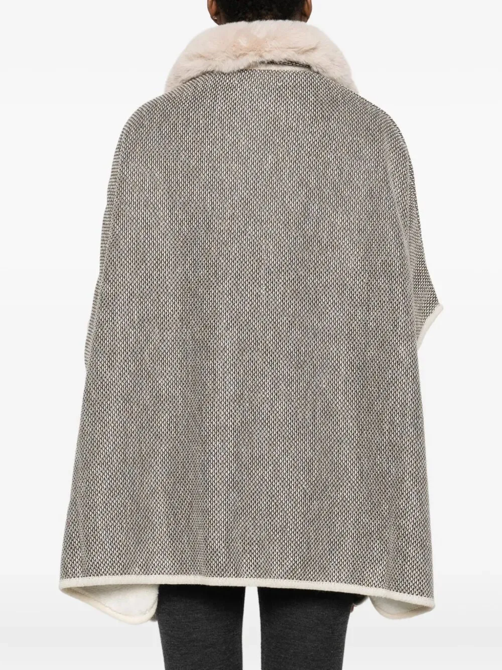 FUR EDGE CAPE sold by Lord & Taylor product image thumbnail 3