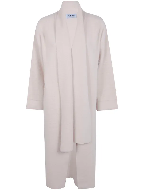 FUR LONG KNIT CARDIGAN sold by Lord & Taylor