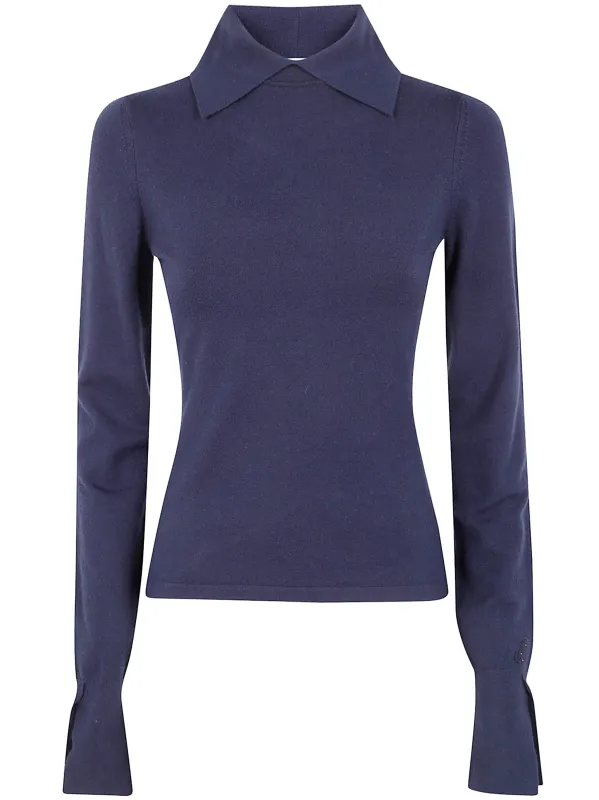 MIX VISCOSE SHIRT NECK SWEATER sold by Lord & Taylor