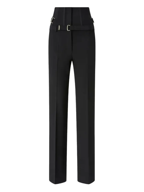 "PIADINA" CREPE POLY TROUSERS made by Pinko