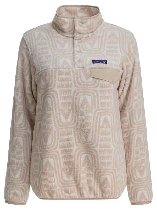 "LIGHTWEIGHT SYNCHILLA SNAP-T FLEECE" FLEECE JACKET sold by Lord & Taylor