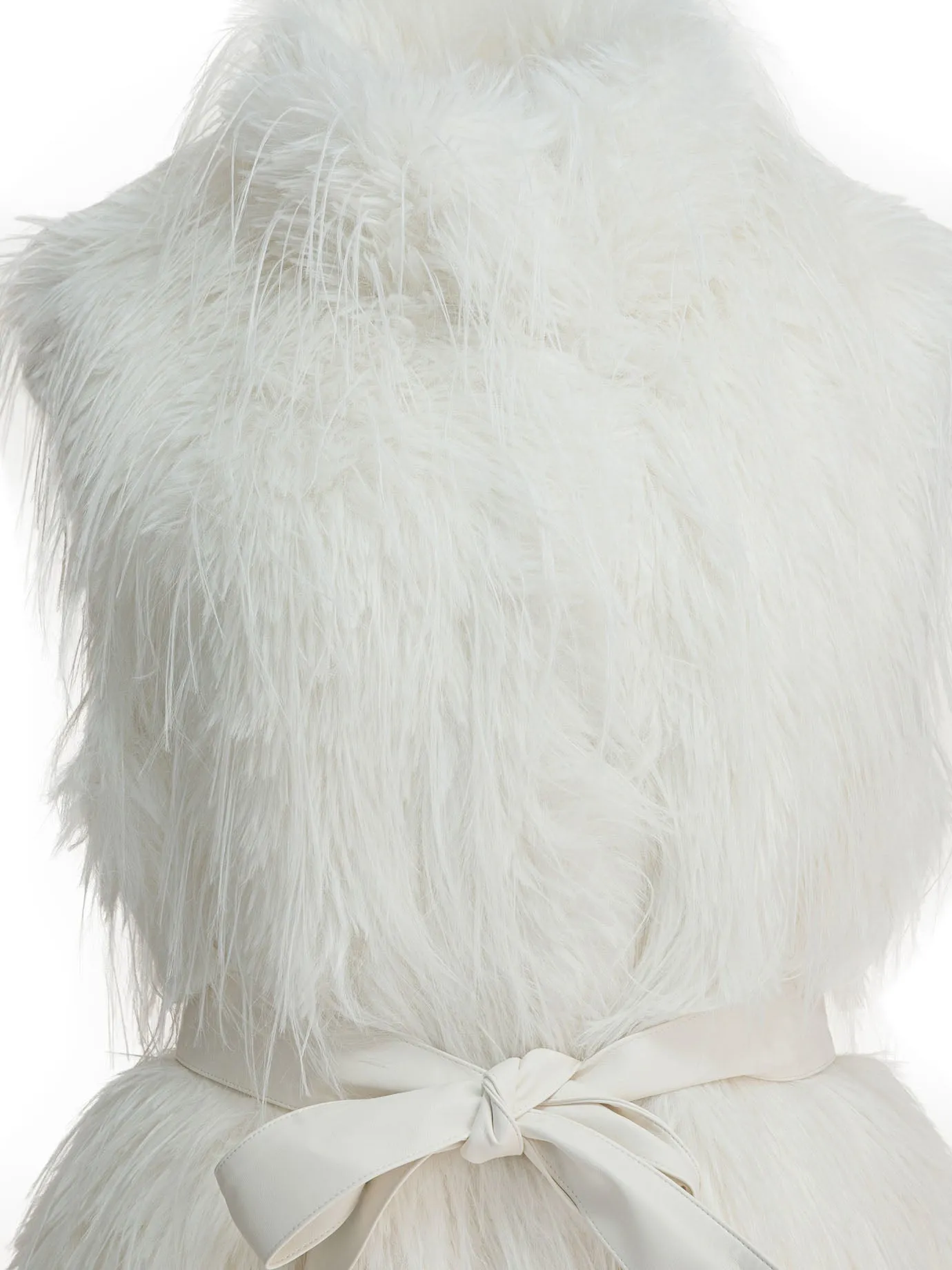 WHITE PADDED POLYESTER COAT sold by Lord & Taylor product image thumbnail 3