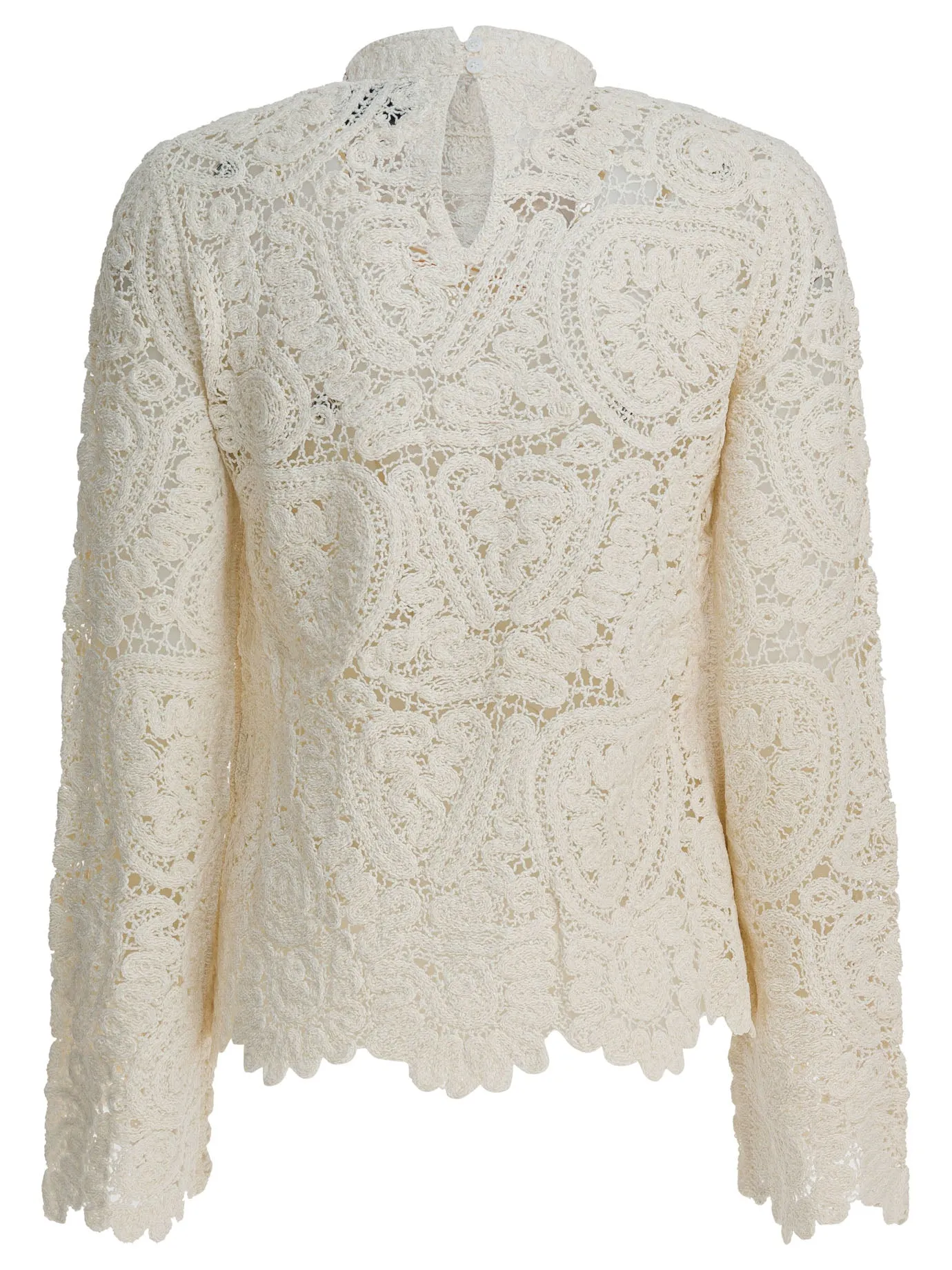 PERFORATED SILK "WADE" SWEATER sold by Lord & Taylor product image thumbnail 2